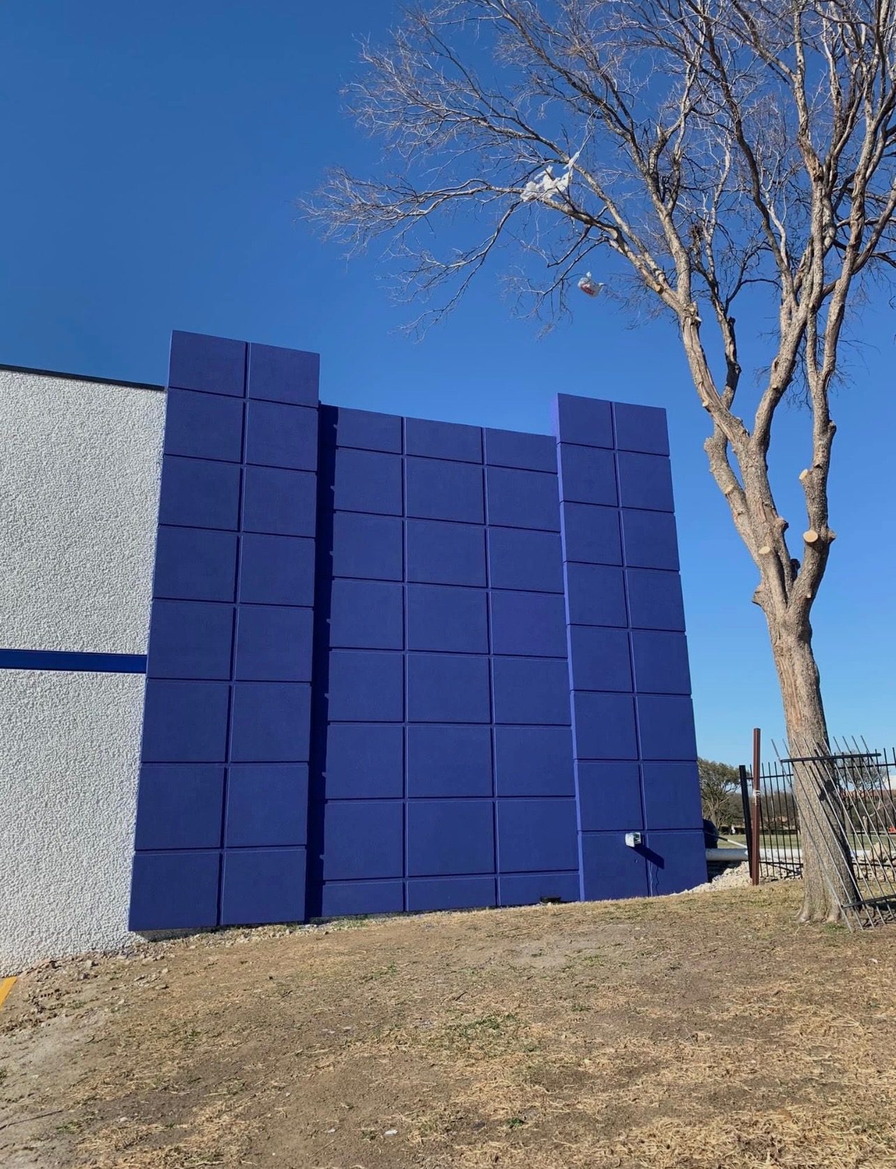 Canales Furniture Warehouse — Finished EIFS with Joints