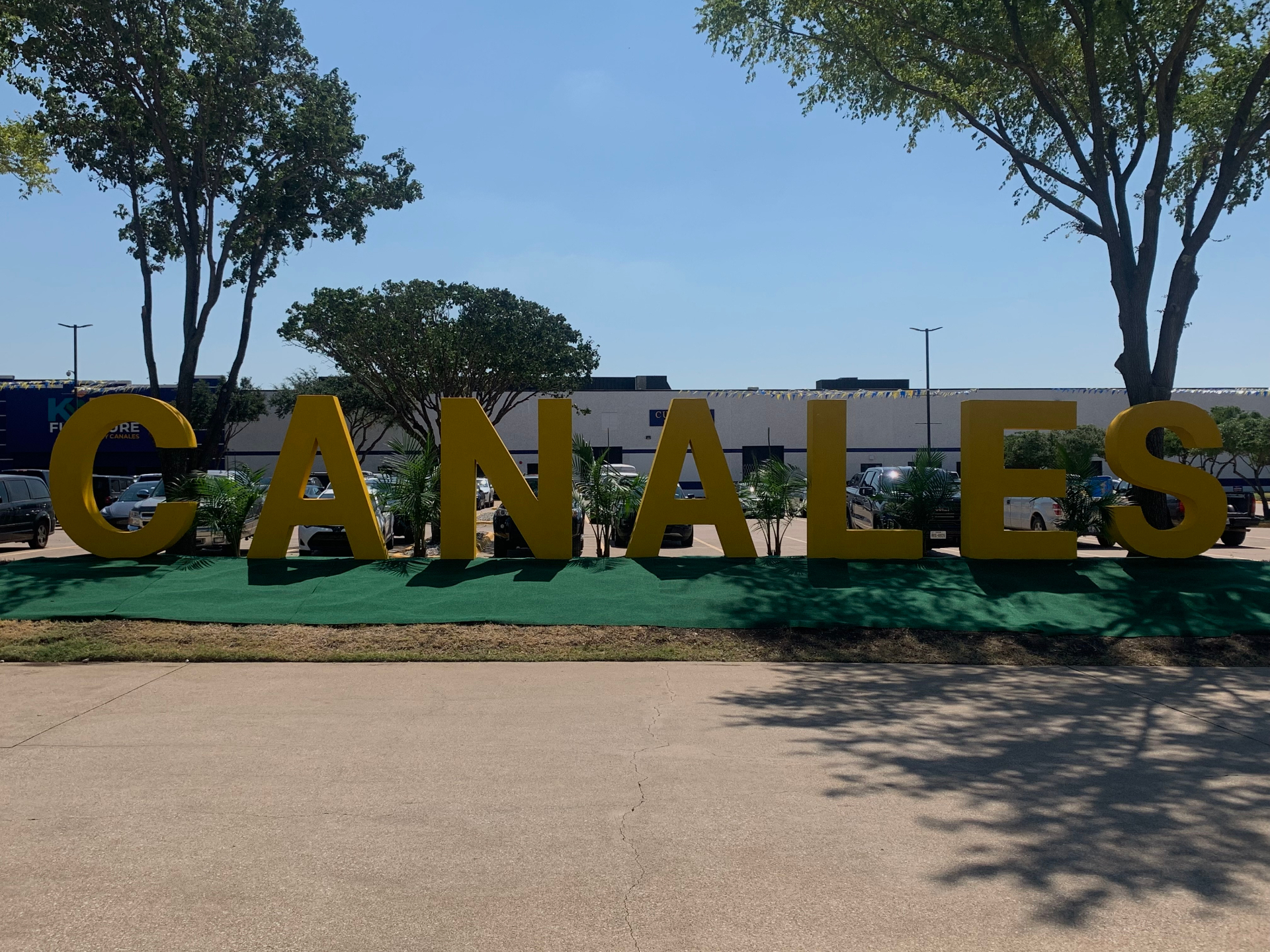 Canales Furniture — Custom EIFS Letters