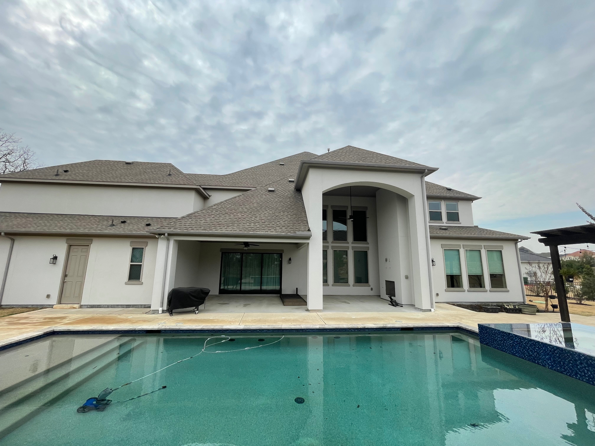 4,500 Sq Ft Home — Finished Stucco